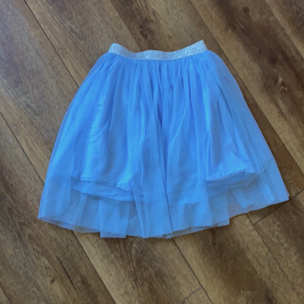 Gymboree light blue tulle skirt size XS (4)